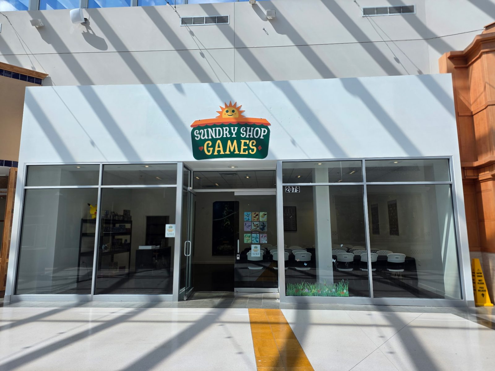 Sundry Shop Games storefront, Suite 2079 at Triangle Town Center in Raleigh